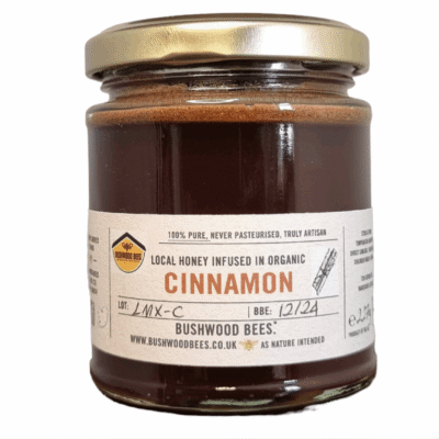 Local RAW Honey infused with Organic Cinnamon