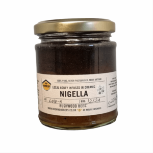 Local RAW Honey infused with Organic Nigella Seeds