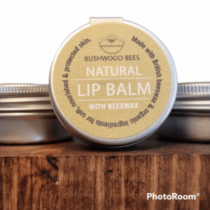 Organic Natural Lip Balm hand made by Bushwood Bees