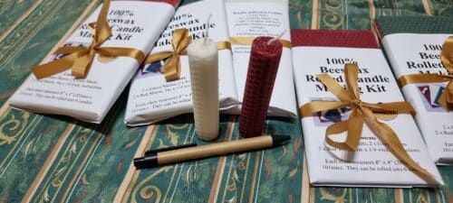 Beeswax candle making kit 2